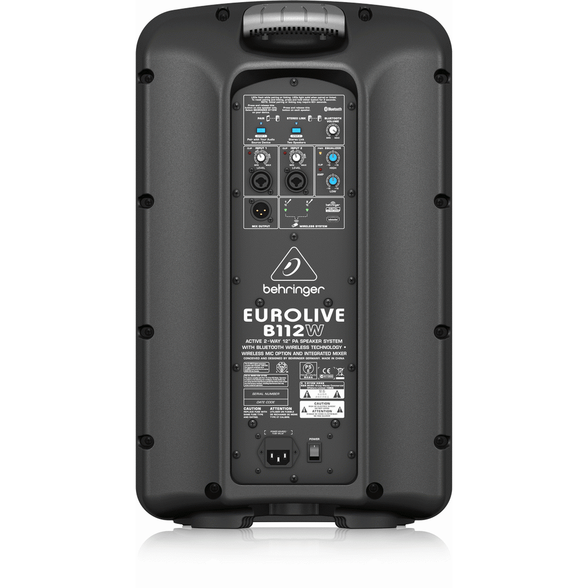 BEHRINGER EUROLIVE B112W POWERED SPEAKER - Joondalup Music Centre