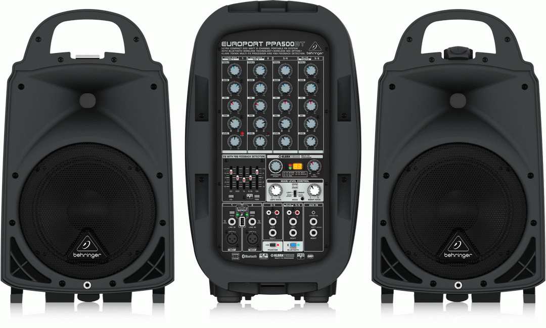 Behringer Europort PPA500BT Compact Pa System - Joondalup Music Centre