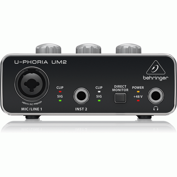 Behringer U-Phoria UM2 Audio Interface