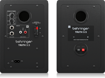 BEHRINGER TRUTH 3.5in STUDIO MONITORS - Joondalup Music Centre