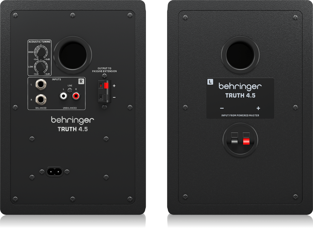 BEHRINGER TRUTH 4.5in STUDIO MONITORS - Joondalup Music Centre