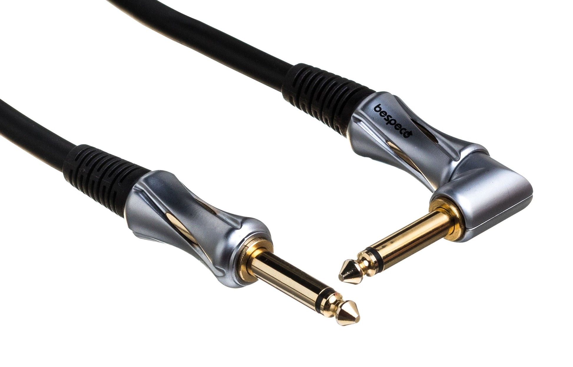 Bespeco PT300P Platinum Series Right Angle Instrument Cable 3m - Joondalup Music Centre