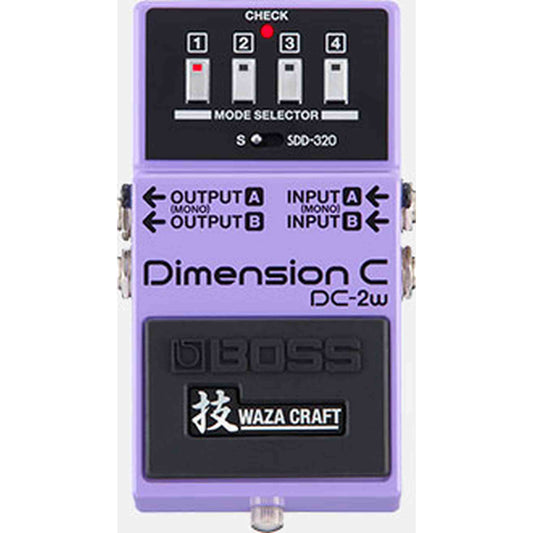 Boss DC-2W Wazacraft Dimension C Chorus Effects Pedal - Joondalup Music Centre