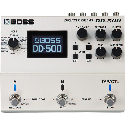 Boss DD-500 Delay Effects Pedal - Joondalup Music Centre