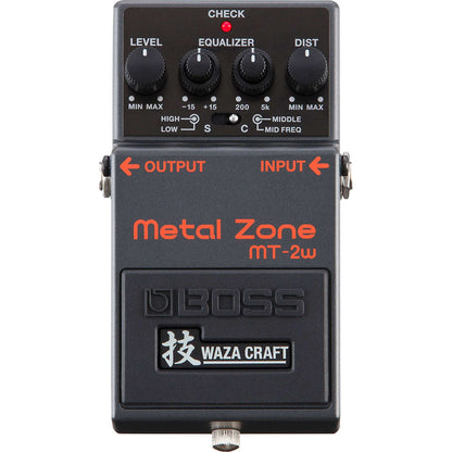 Boss MT-2W Waza Craft Metal Zone Effects Pedal - Joondalup Music Centre