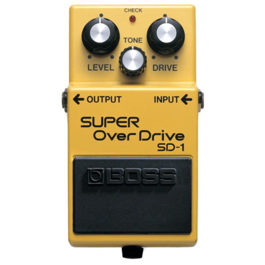 BOSS SD1 SUPER OVERDRIVE EFFECTS PEDAL - Joondalup Music Centre