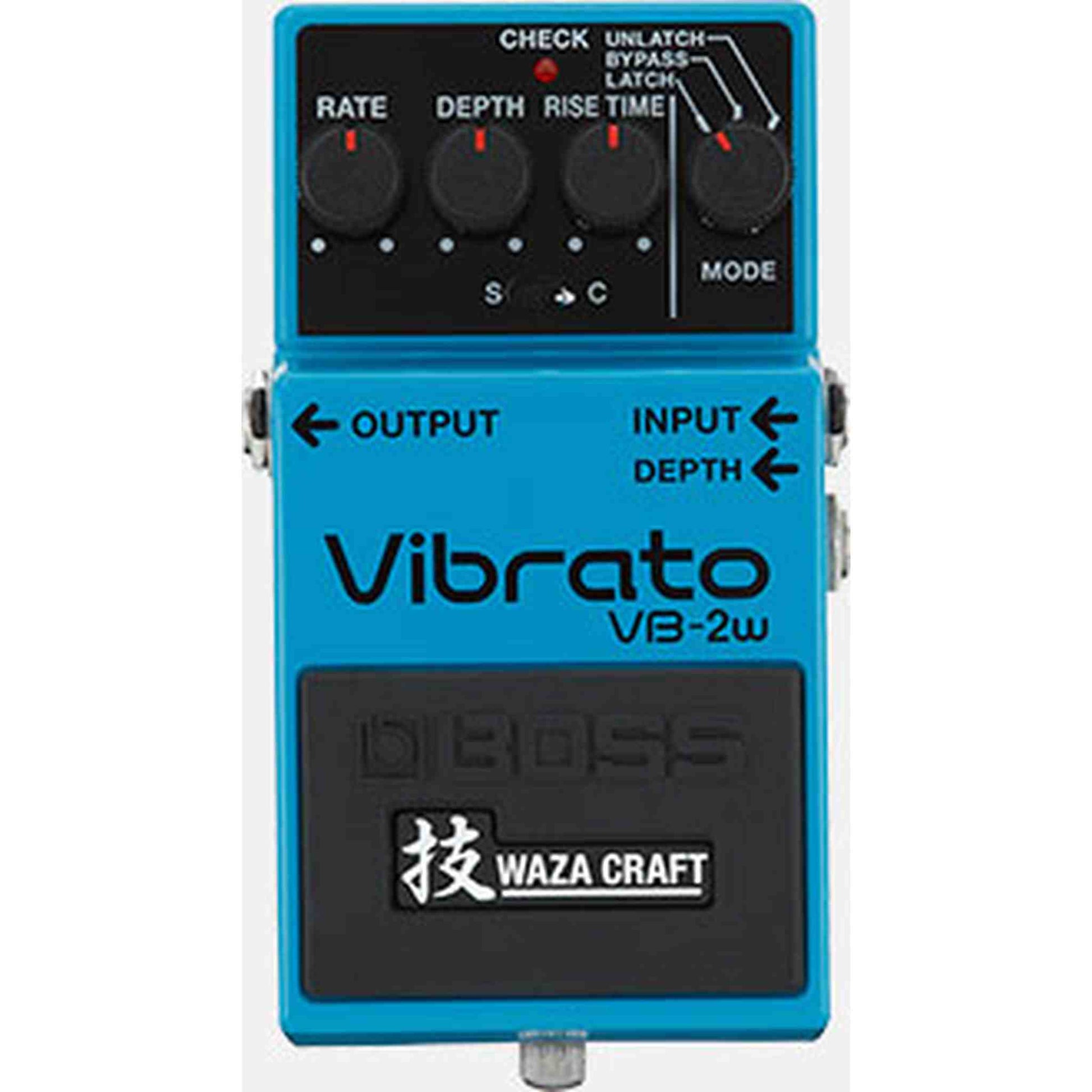 Boss VB-2W Waza Craft Vibrato Effects Pedal - Joondalup Music Centre