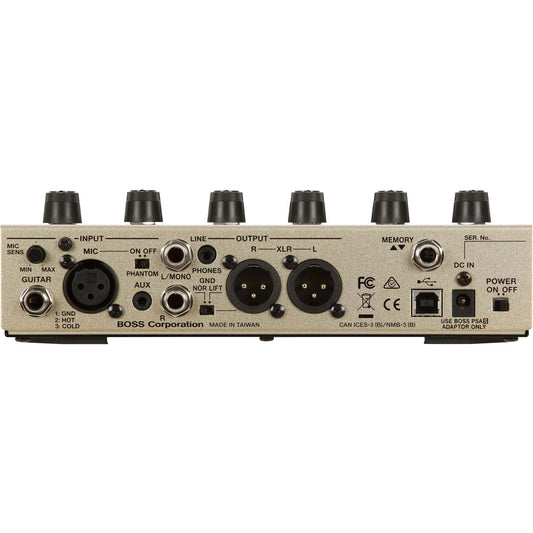 Boss VE-8 Acoustic Singer Effects Pedal - Joondalup Music Centre
