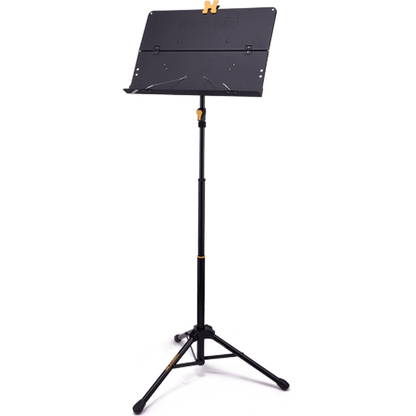 Hercules BS408BPLUS: 3-Section Music Stand - Foldable - STANDS - [shop-name]