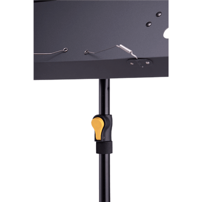 Hercules BS408BPLUS: 3-Section Music Stand - Foldable - STANDS - [shop-name]