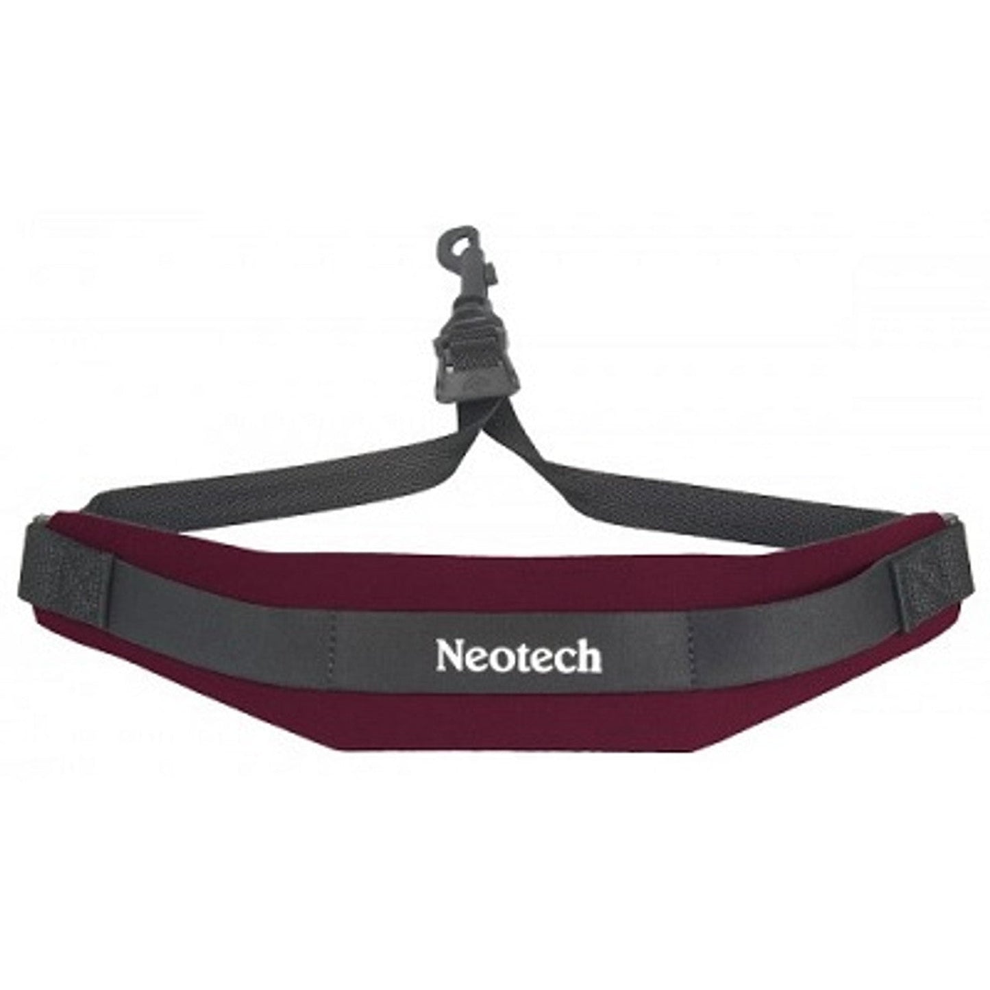 NEOTECH SAXOPHONE STRAP W/ SWIVEL HOOK - WINE - Joondalup Music Centre