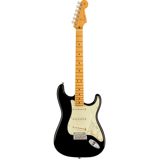 Fender American Professional II Stratocaster- MN - Black-ELECTRIC GUITAR-Joondalup Music Centre