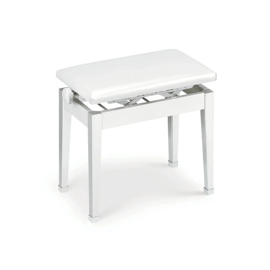 Casio CB-30WE Height Adjustable Piano Bench - White-PIANO & KEYBOARD-Joondalup Music Centre