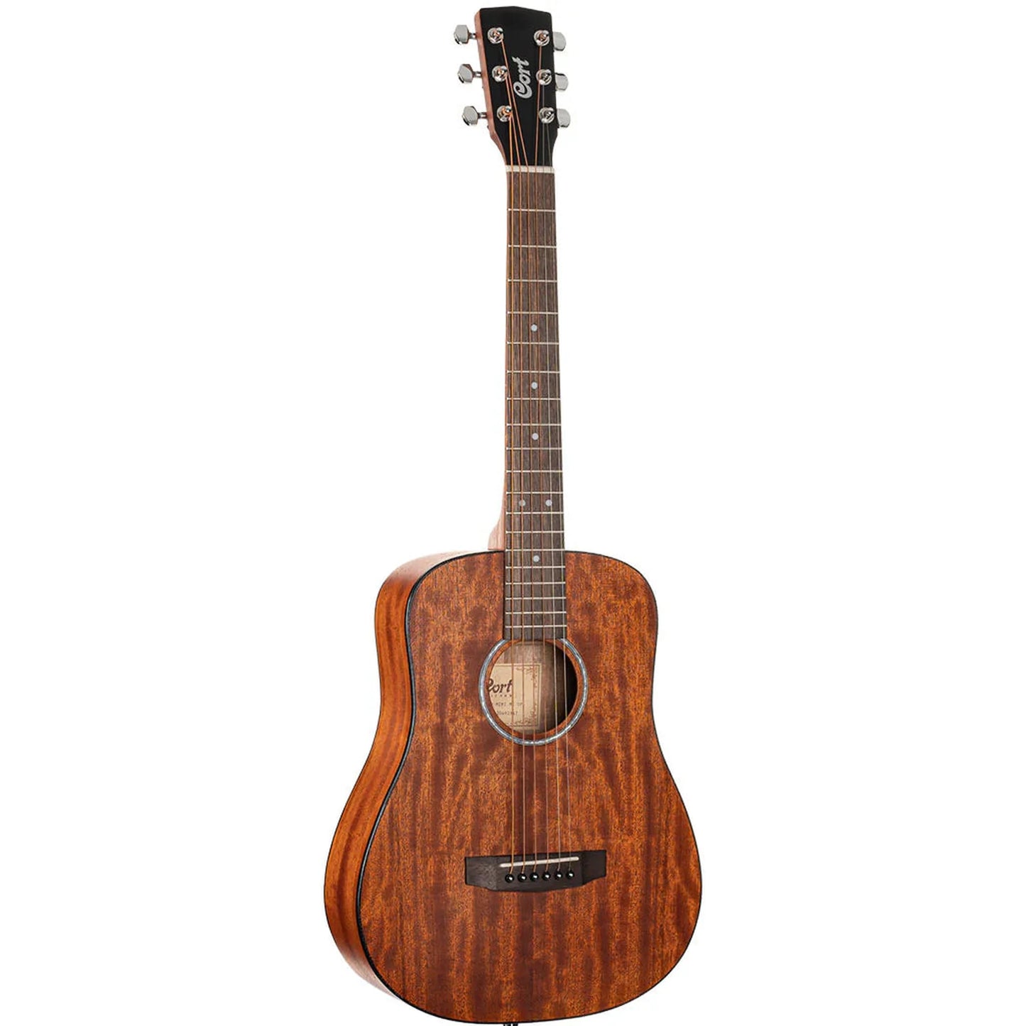 Cort AD Mini OP Acoustic Guitar w/Bag - Mahogany