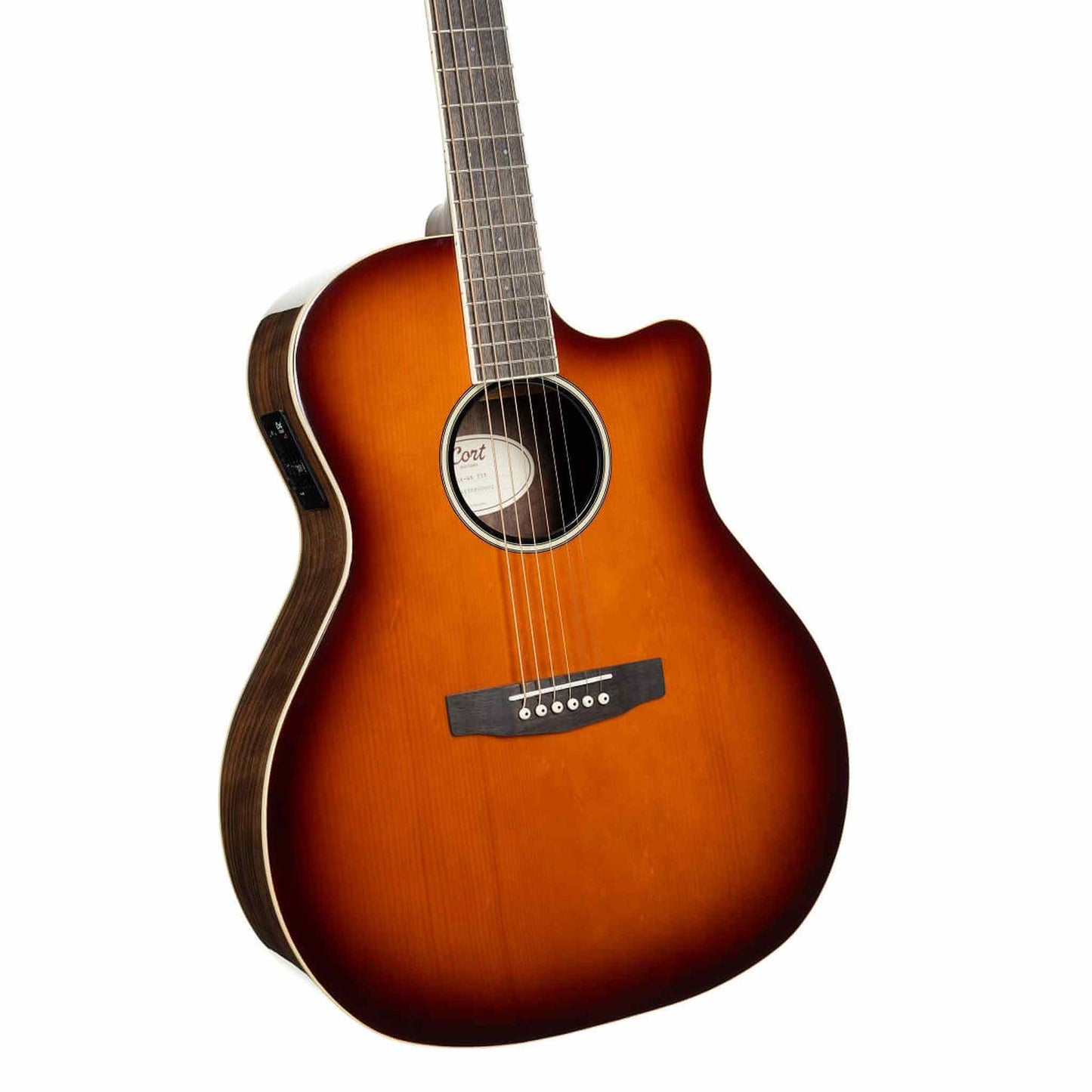 Cort EXOTIC-GA Walnut Acoustic Guitar - Sunburst