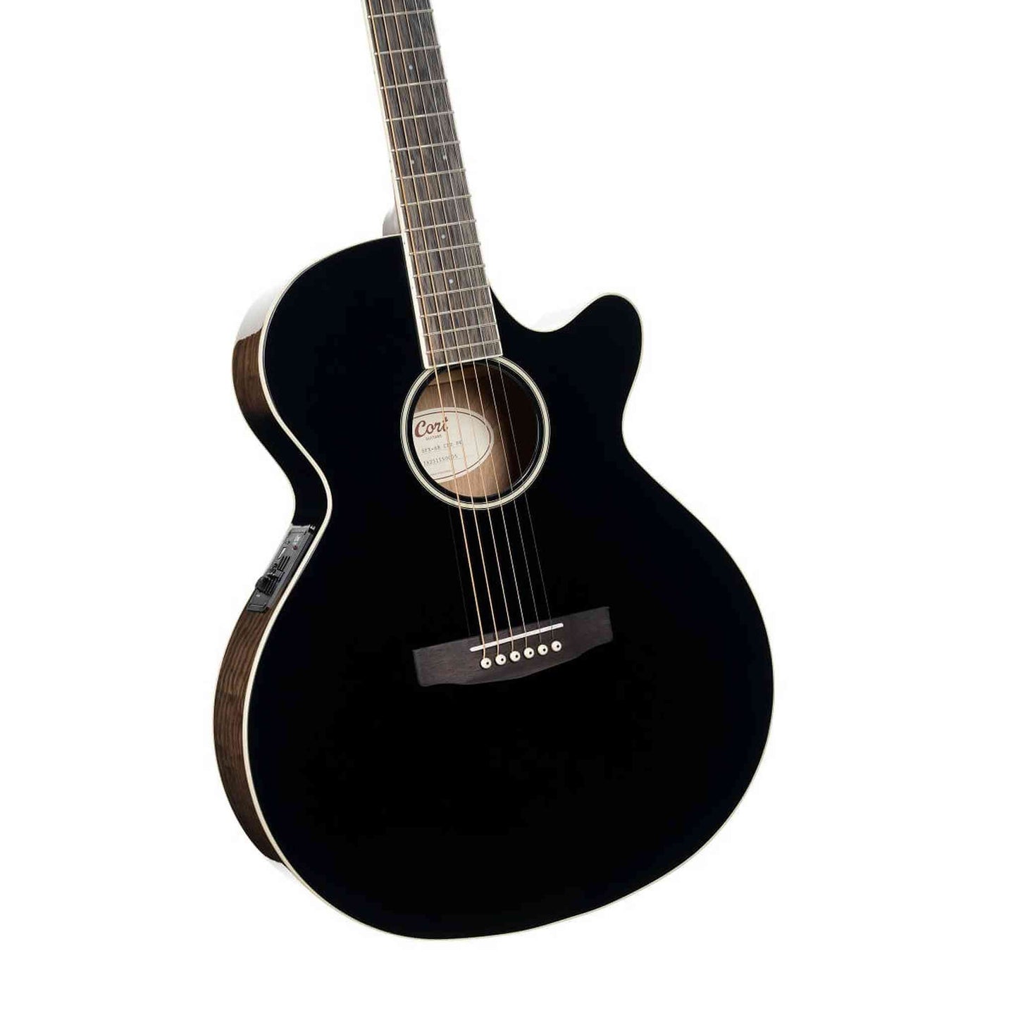 Cort EXOTIC-SFX ASH Acoustic Guitar - Black