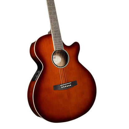 Cort EXOTIC-SFX Myrtle Acoustic Guitar - Sunburst