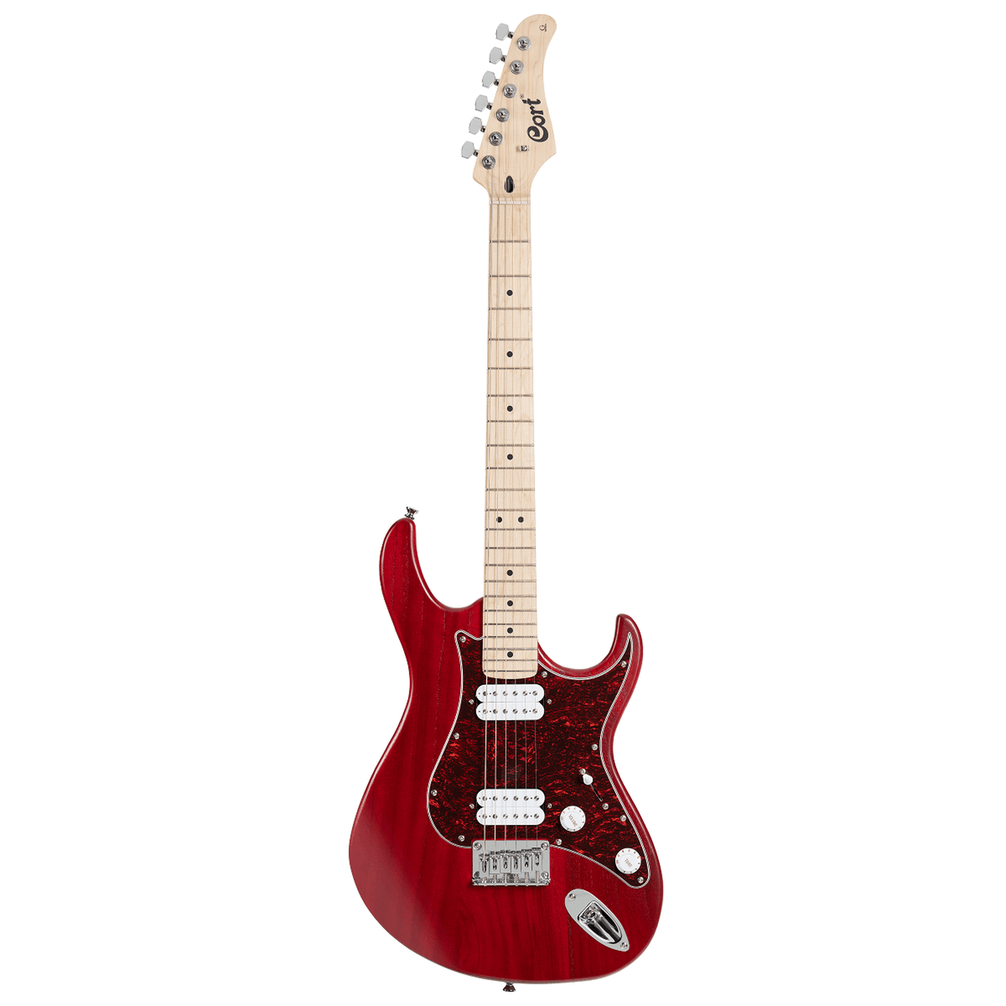Cort G100 HH OPBC Electric Guitar - Open Pore Black Cherry