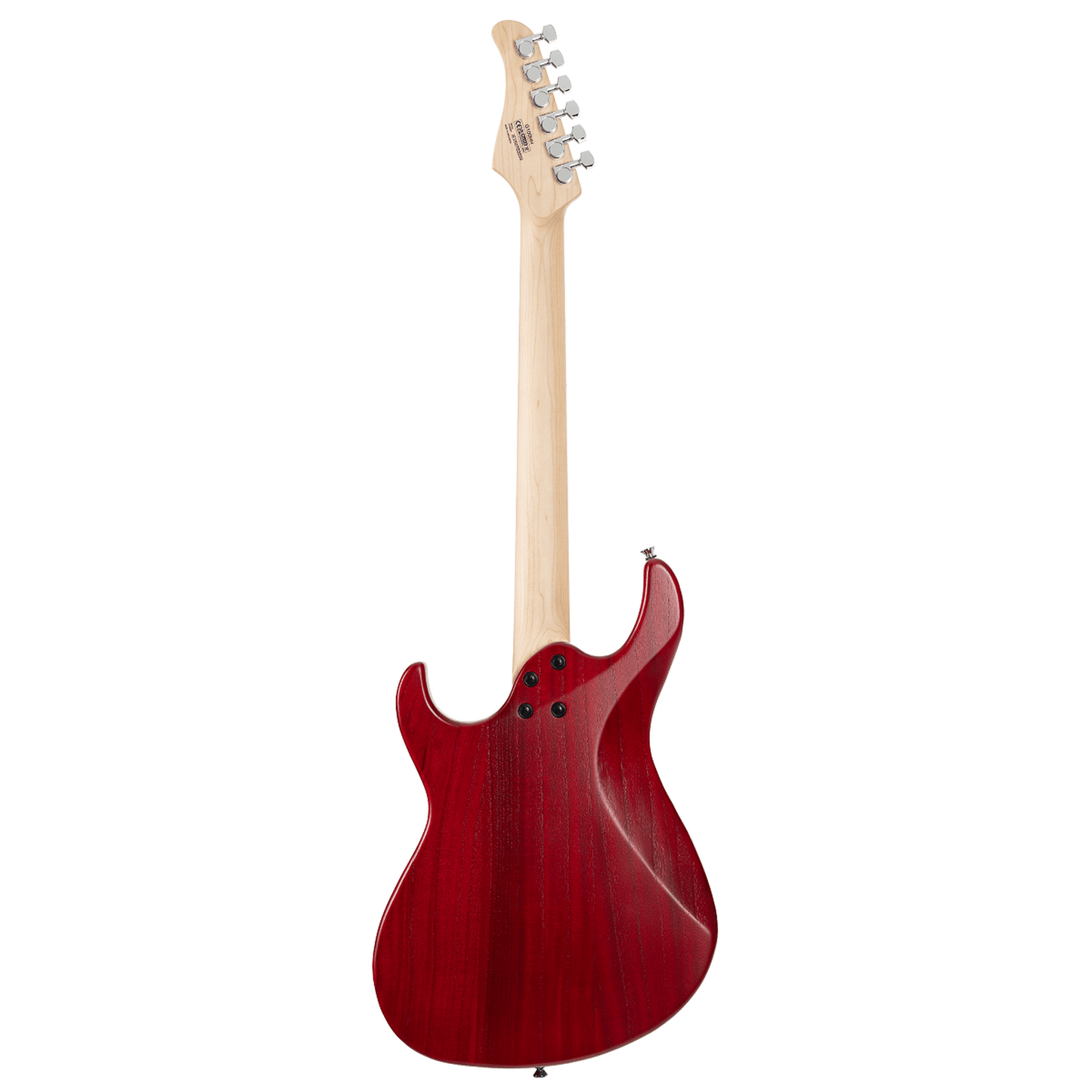 Cort G100 HH OPBC Electric Guitar - Open Pore Black Cherry back