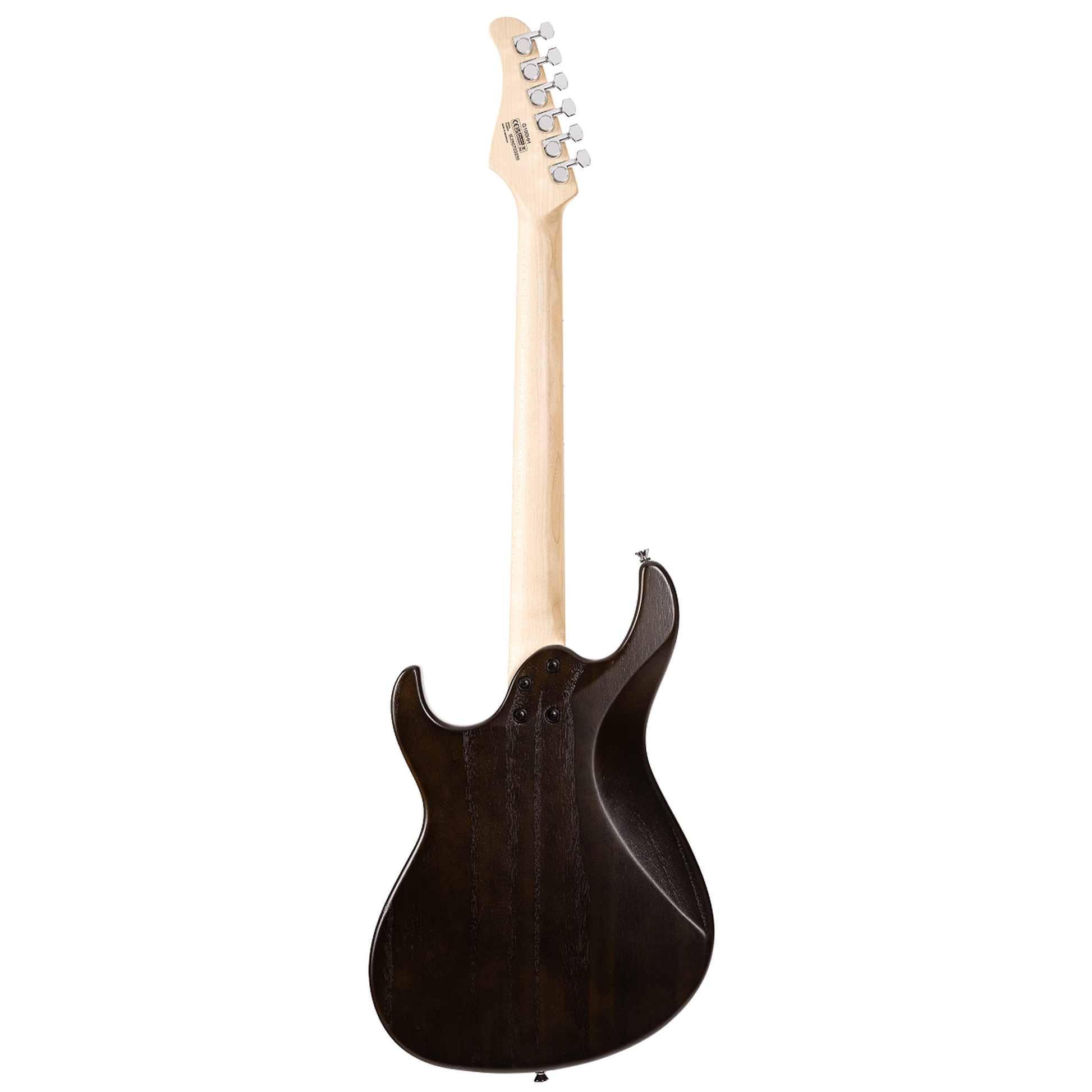 Cort G100 HH OPBC Electric Guitar - Open Pore Walnut back
