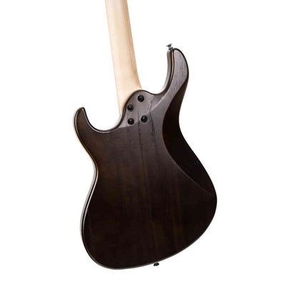 Cort G100 HH OPBC Electric Guitar - Open Pore Walnut body back