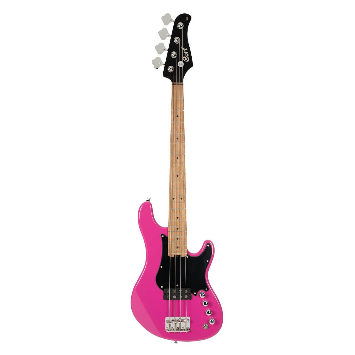 Cort GB-Short Scale Bass w/Bag - Fandango Purple