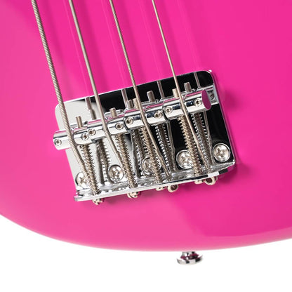 Cort GB-Short Scale Bass w/Bag - Fandango Purple