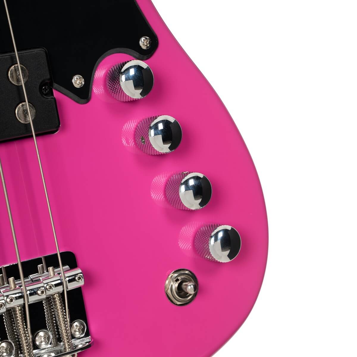 Cort GB-Short Scale Bass w/Bag - Fandango Purple