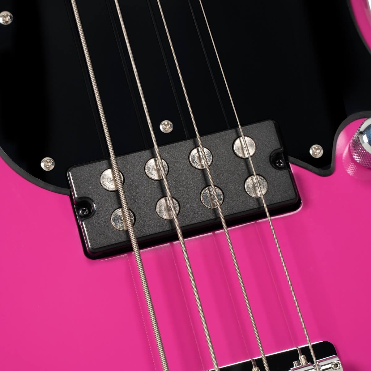 Cort GB-Short Scale Bass w/Bag - Fandango Purple