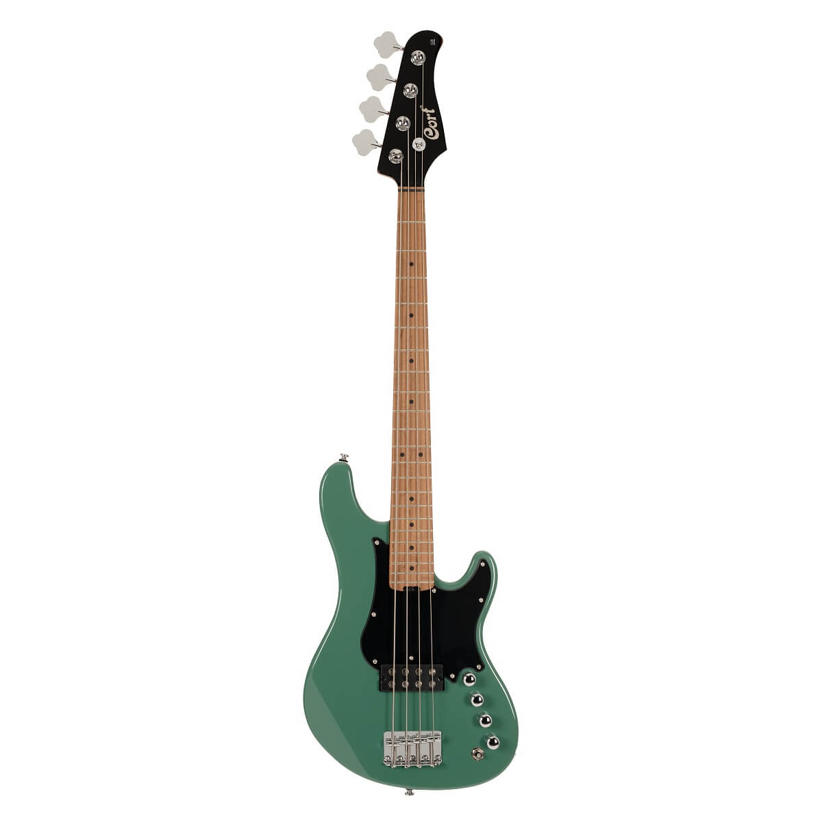 Cort GB-Short Scale Bass w/Bag - Forest Green