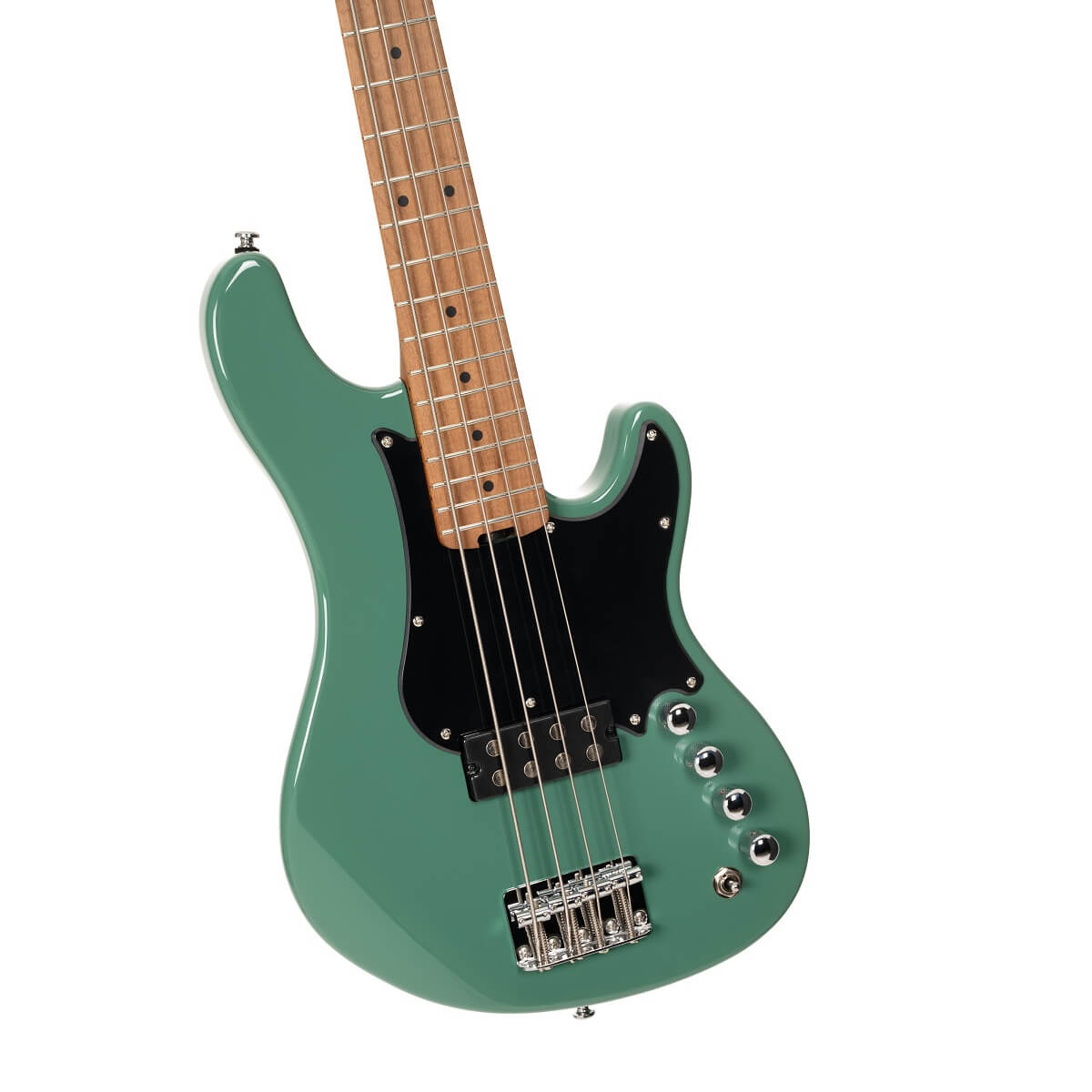 Cort GB-Short Scale Bass w/Bag - Forest Green