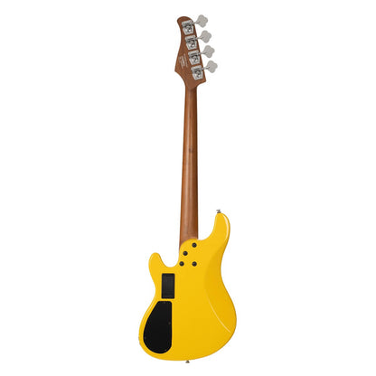 Cort GB-Short Scale Bass w/Bag - Yellow Crush