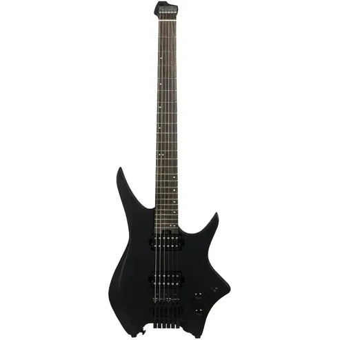 Hils HN3S-BK Headless Electric Guitar - Satin Black