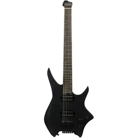 Hils HN3S-BK Headless Electric Guitar - Satin Black