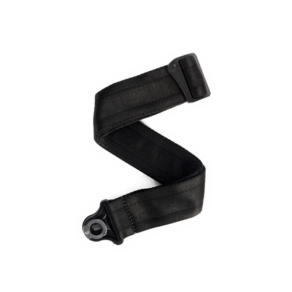 DAddario 50mm Auto Lock Black Padded Strap