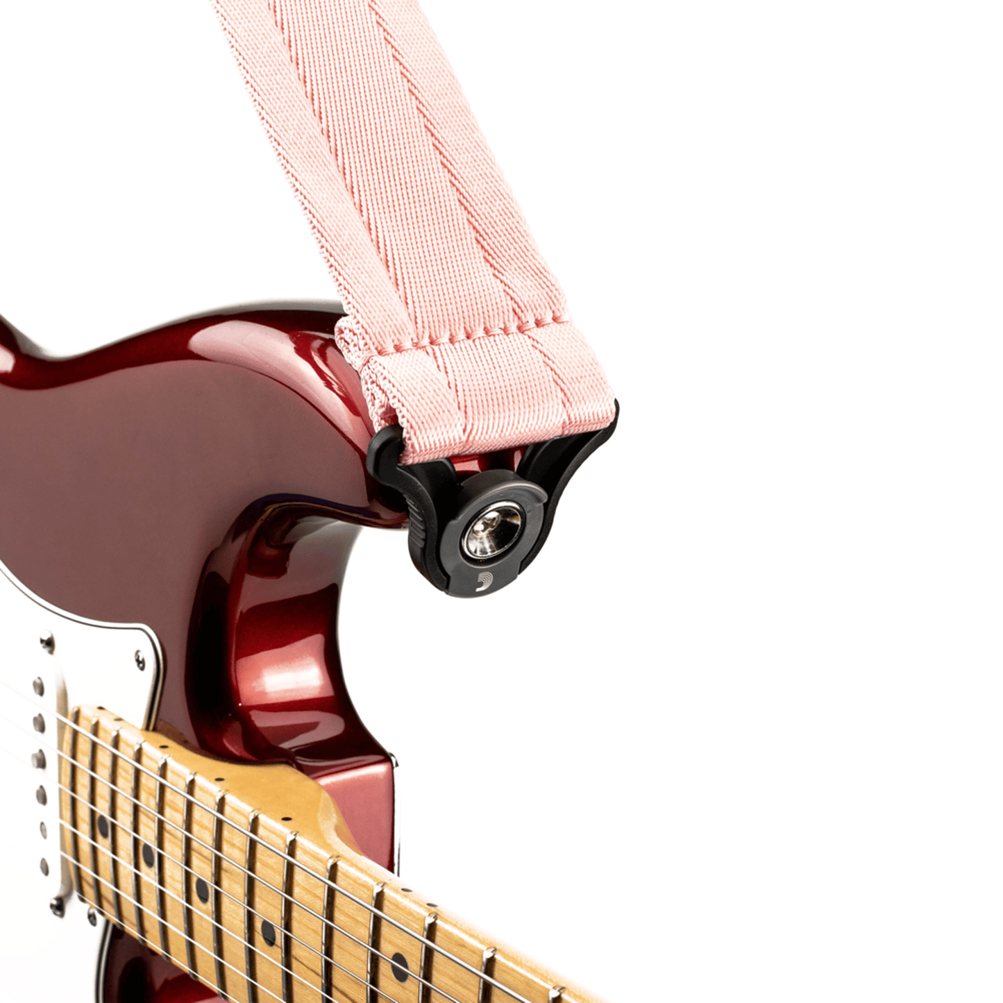 DAddario 50mm Auto Lock Guitar Strap – New Rose