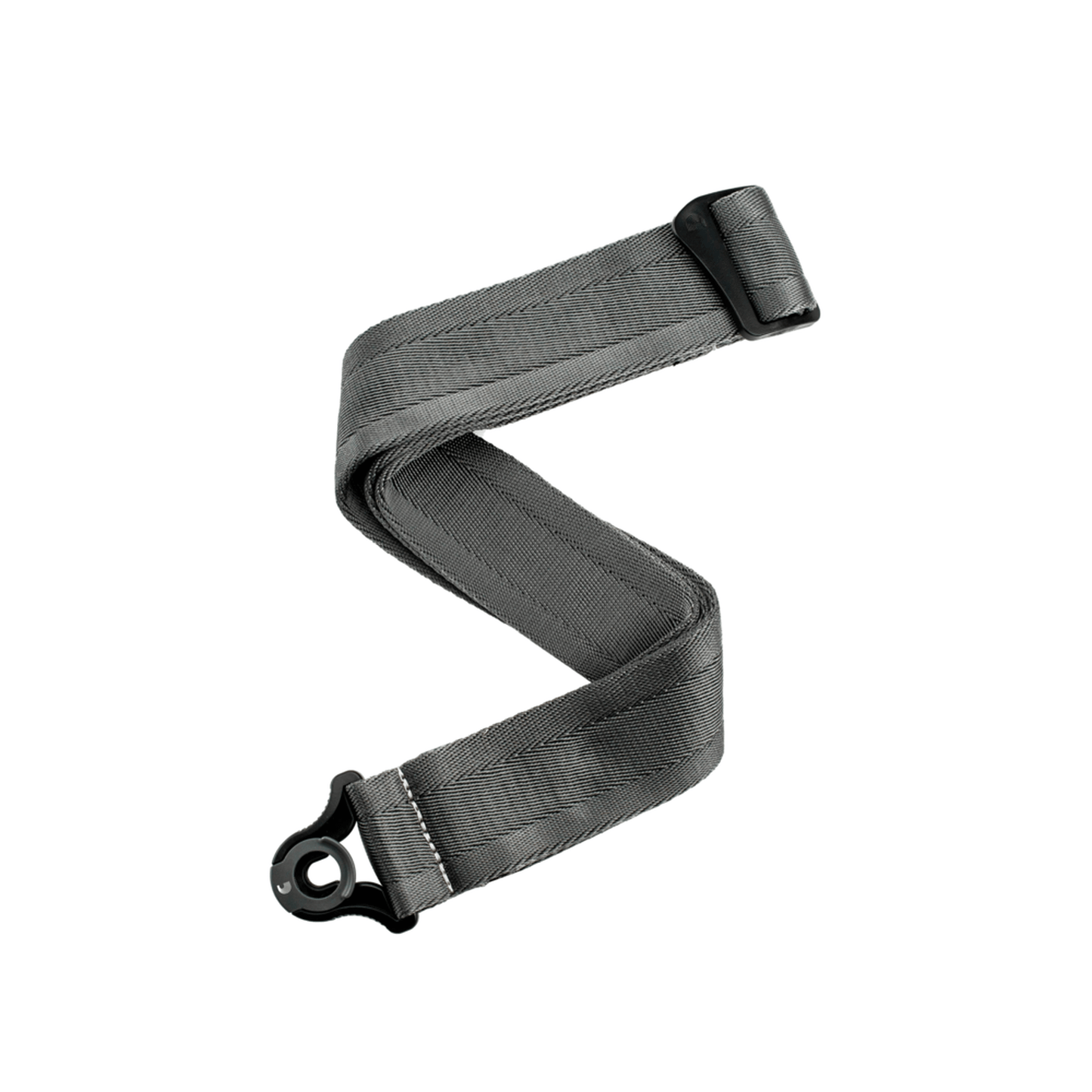 DAddario 50mm Auto Lock Guitar Strap – Metal Grey
