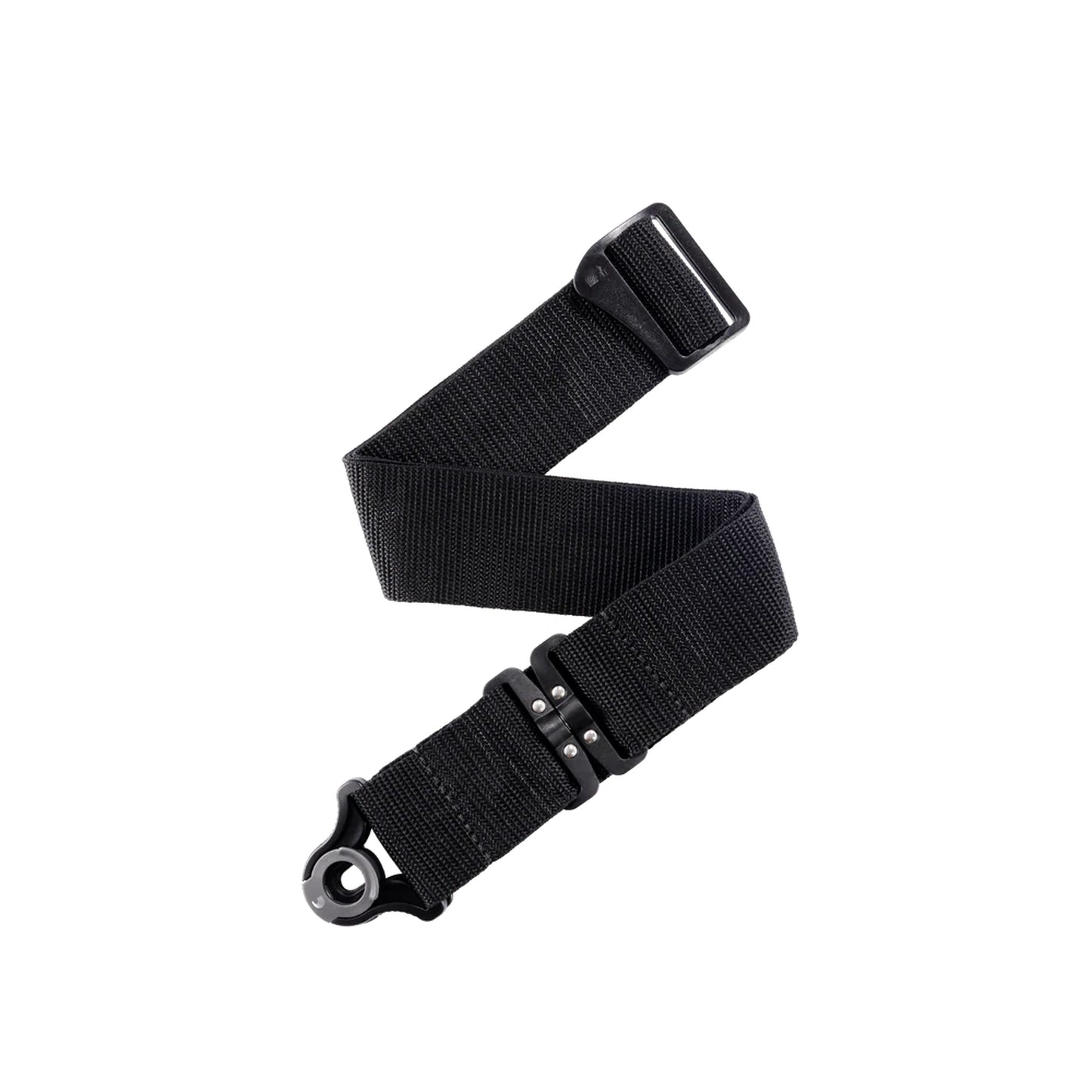 D'Addario Auto Lock Swivel Guitar Strap – Black Polypro