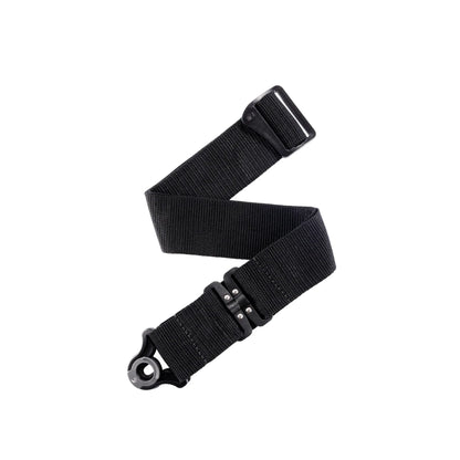 D'Addario Auto Lock Swivel Guitar Strap – Black Polypro