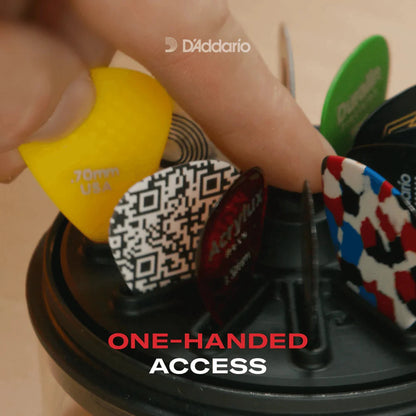D'Addario Pick Holder 360 - Rotating Guitar Pick Organizer