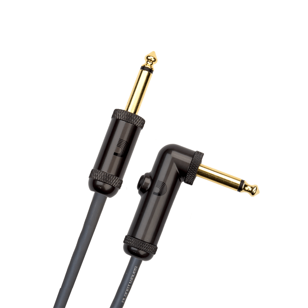 DADDARIO PLANET WAVES CIRCUIT BREAKER RIGHT ANGLE INSTRUMENT CABLE 6M - Joondalup Music Centre