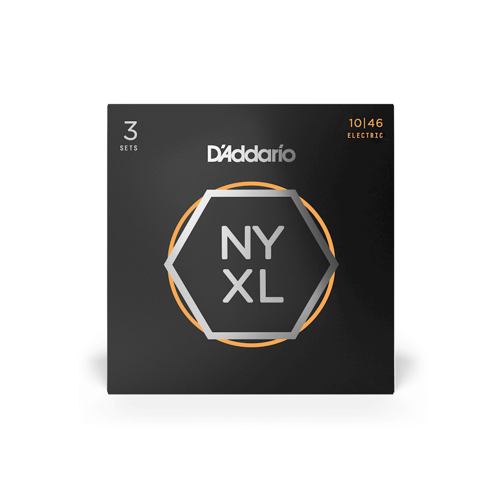 DADDARIO ELECTRIC STRINGS - 3 PACK - NYXL - 10-46 - Joondalup Music Centre