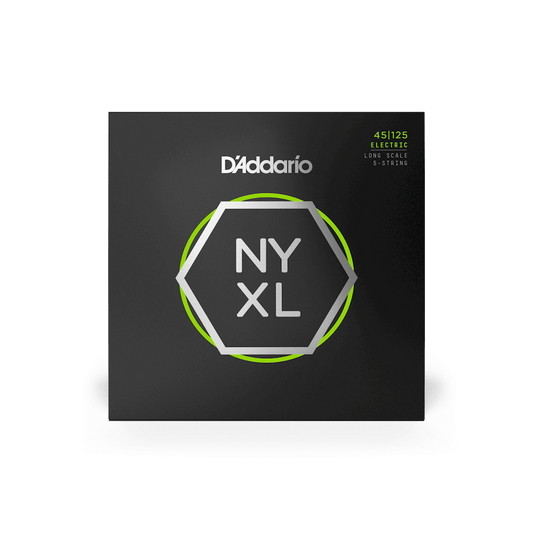 DAddario NYXL 5-String Bass Strings - 45-125 - Joondalup Music Centre