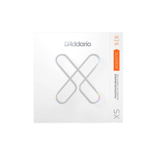 DAddario XS Coated Phosphor Bronze Acoustic Guitar Strings - 10-47 - Joondalup Music Centre