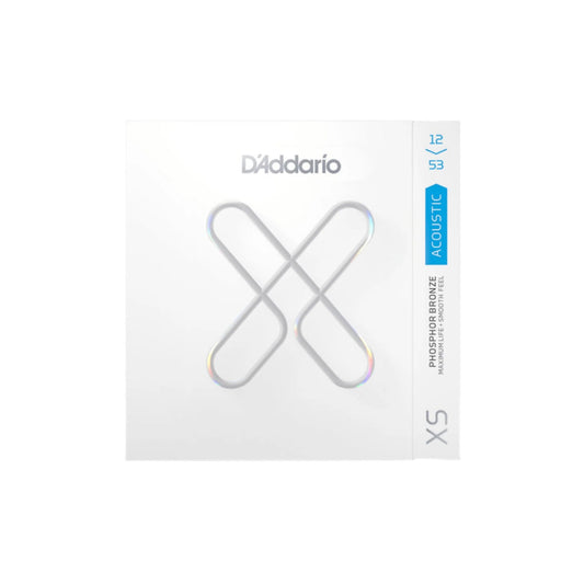 DAddario XS Coated Phosphor Bronze Acoustic Guitar Strings - 12-53 - Joondalup Music Centre