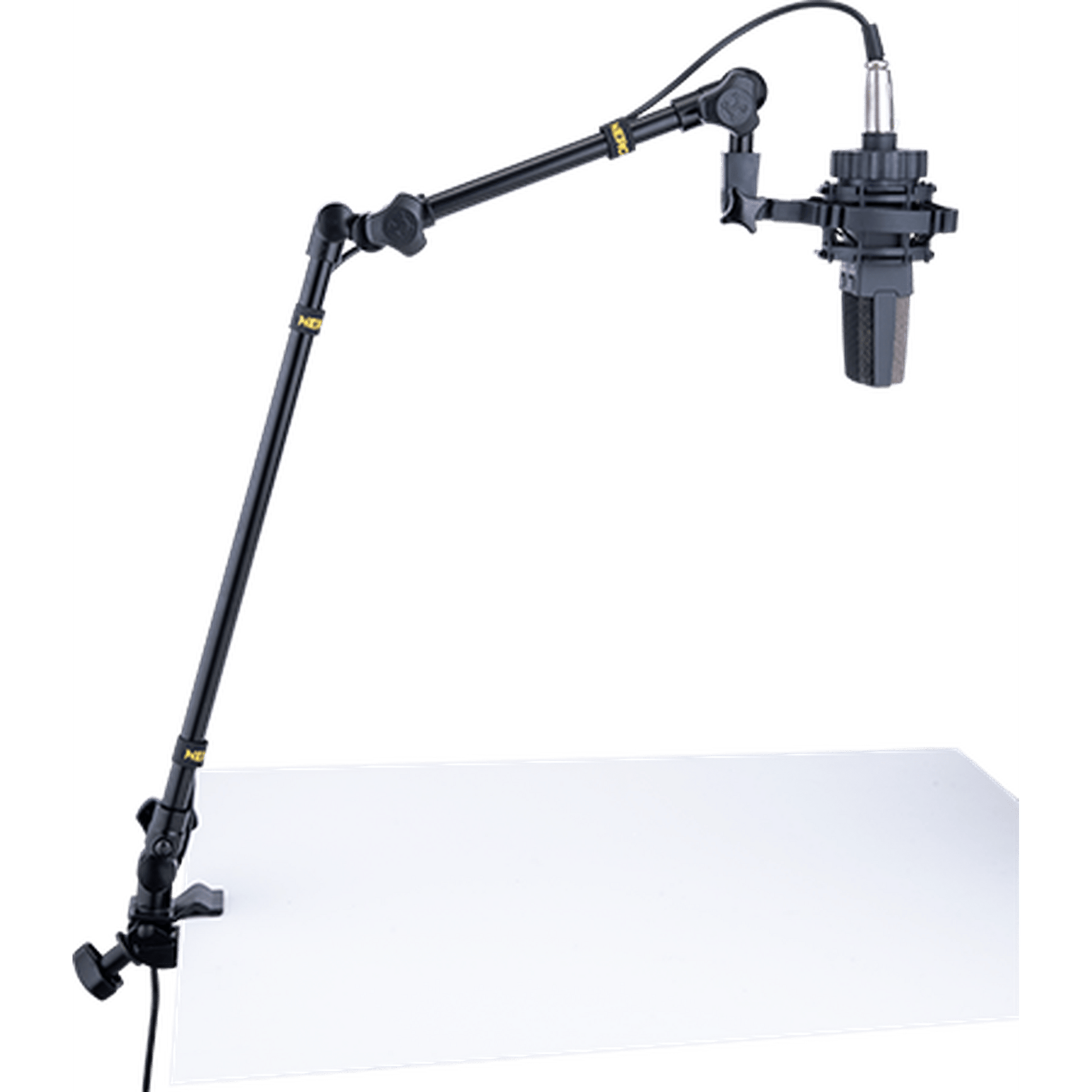 Hercules DG107B: Universal Podcast Mic & Cam Arm Stand - STANDS - [shop-name]