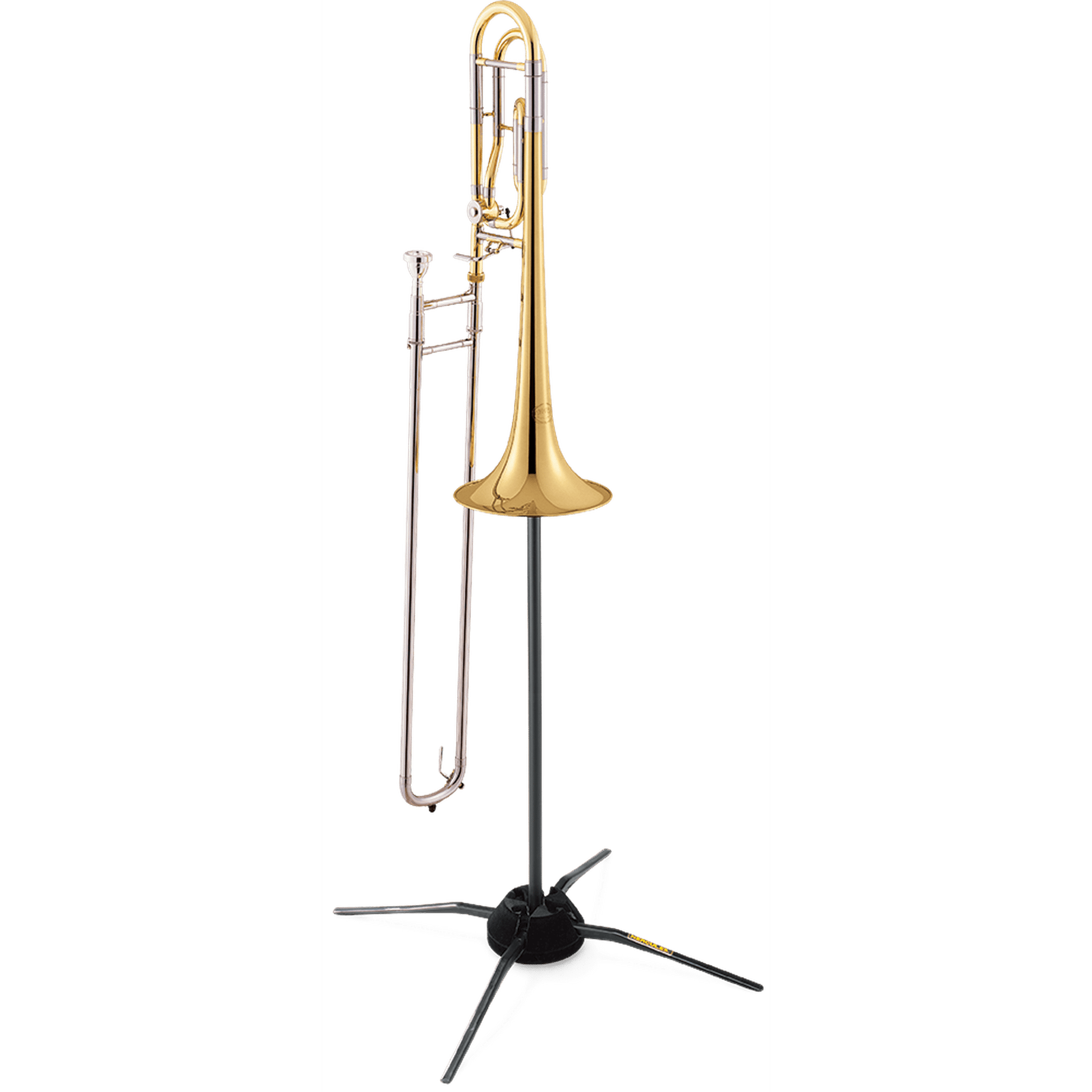 Hercules DS420B TravLite In-Bell Trombone Stand - TROMBONE - [shop-name]