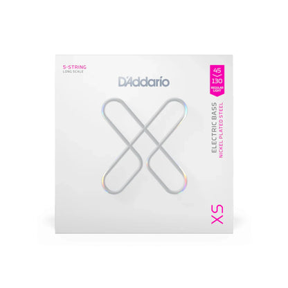Daddario Regular Light Long Scale Coated 5 String Bass Strings - 45-130