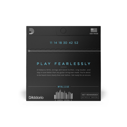 DAddario NYXL Electric Guitar Strings - 11-52