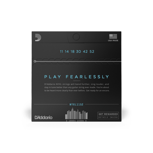 DAddario NYXL Electric Guitar Strings - 11-52